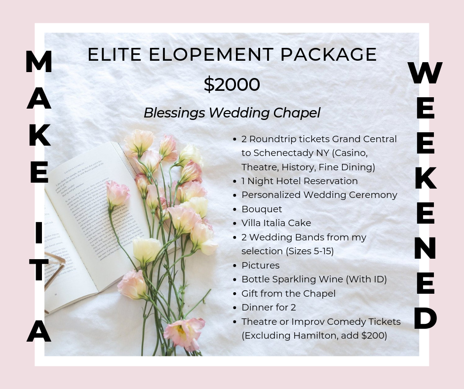 NY Elite Weekend Elopement Package