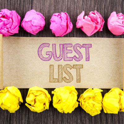 Small Wedding Guest Lists Explained